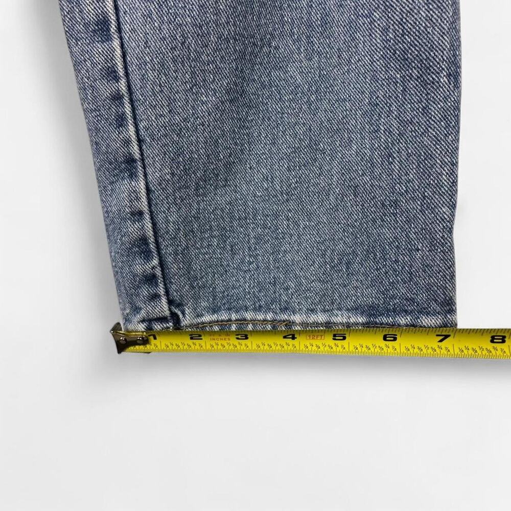 Wrangler vintage style straight leg jeans light wash high rise - Picture 8 of 8
